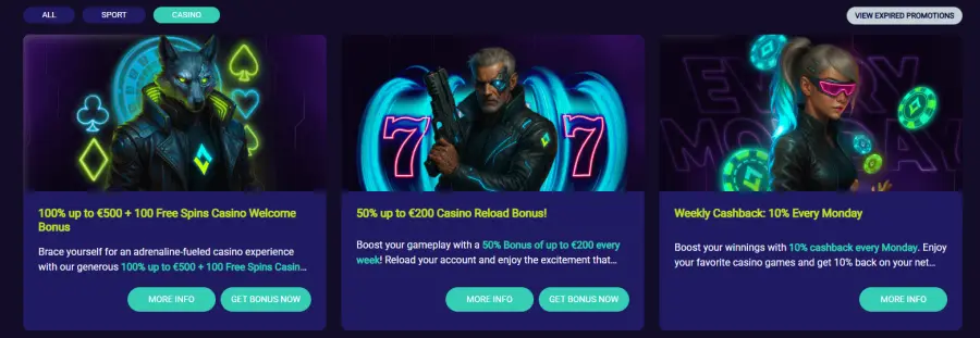 Spin platinum casino